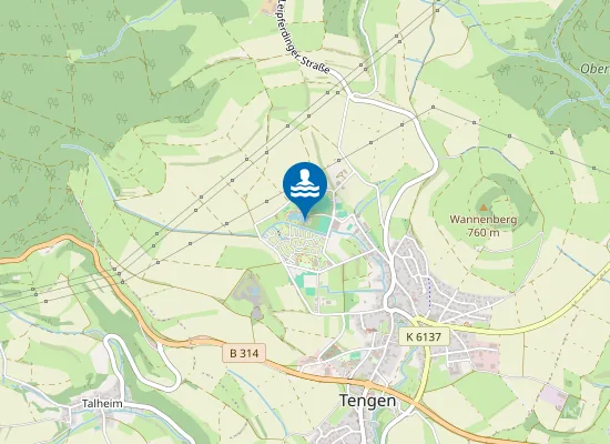 Map of TENGEN ESPELSEE