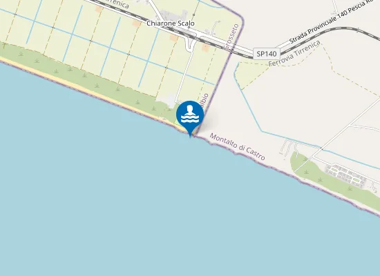 Map of FOCE FOSSO CHIARONE