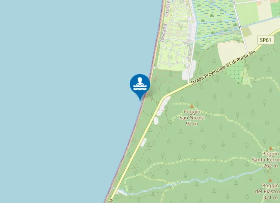 Map of CAPO CIVININI