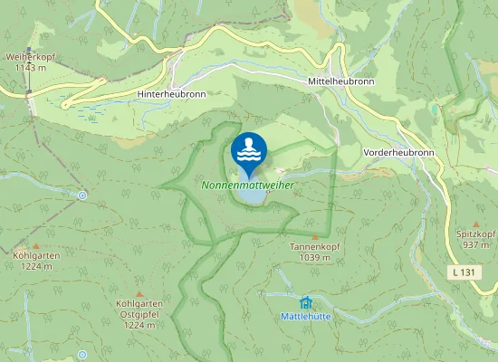 Map of NEUENWEG NONNENMATTWEIHER
