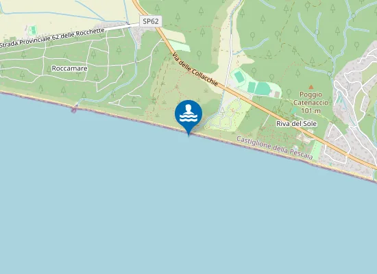Map of PINETA DI ROCCAMARE