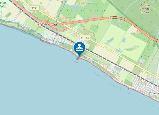 Map of EST FOCE CERVIA