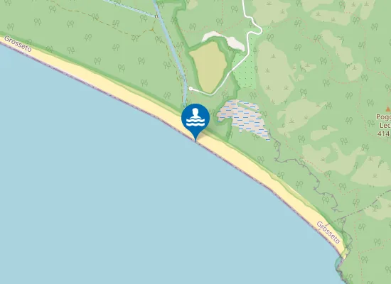 Map of COLLELUNGO PARCO DELL'UCCELLINA