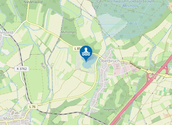 Map of OBERBRUCH FERIENPARADIES ADAM