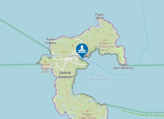 Map of GIANNUTRI EST