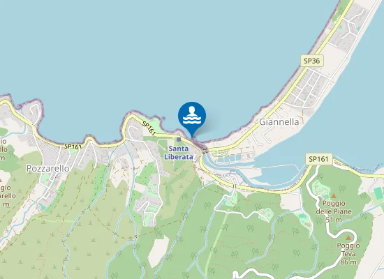 Map of FOCE CANALE NASSA