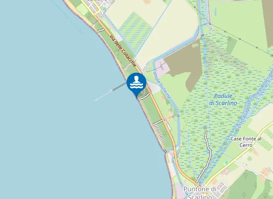 Map of MARINA DI SCARLINO