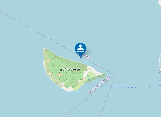 Map of ISOLA POLVESE VECCHIA