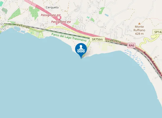 Map of CAMPING EUROPA