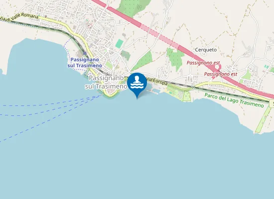 Map of CAMPING KURSAAL