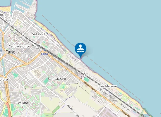 Map of BERSAGLIO - FINE GO-KART