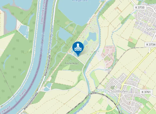 Map of STOLLHOFEN FREIZEITZENTRUM INSELSEE