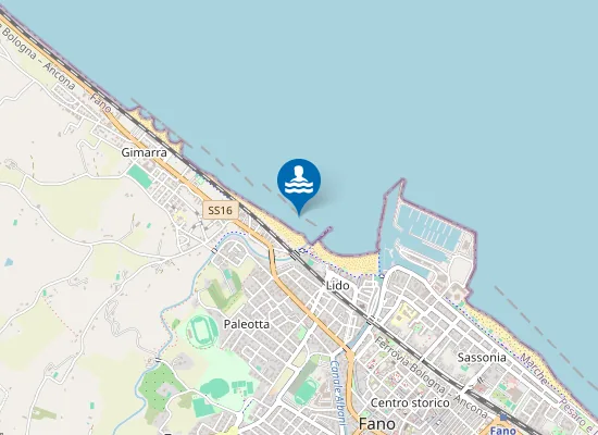 Map of ARZILLA - VIA DELLA BAIA