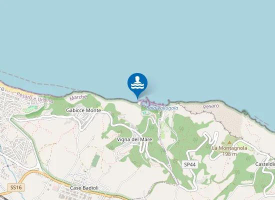 Map of 60 M NORD PORTO VALLUGOLA