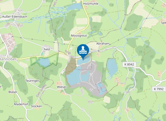 Map of WANGEN BAGGERSEE GRENIS