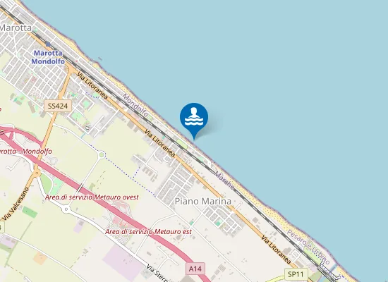 Map of FOSSO DEI TURCHI