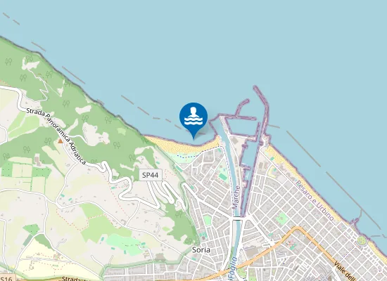 Map of VIA PARIGI N. CIVICO 8