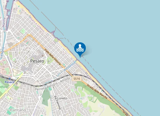 Map of 30 M SUD TORRENTE GENICA