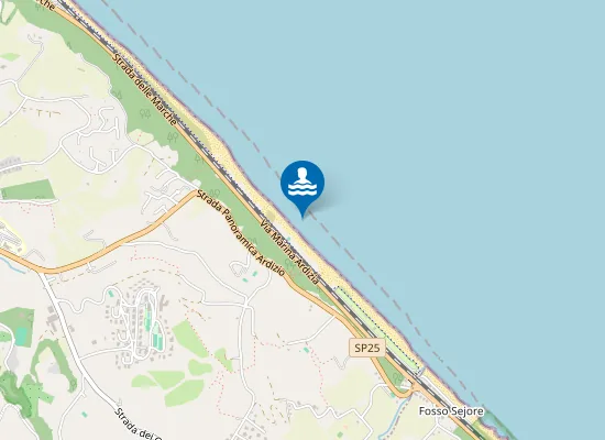 Map of SOPRAPASSO FF.SS. AL KM 242,8 SS.16