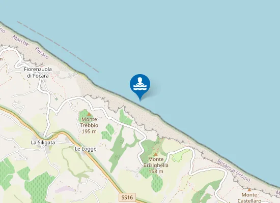 Map of FIORENZUOLA SUD