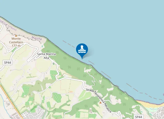 Map of Zona Santa Marina