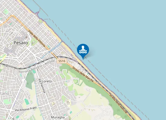 Map of SOTTOPASSO FF.SS. AL KM 240,270 SS. 16