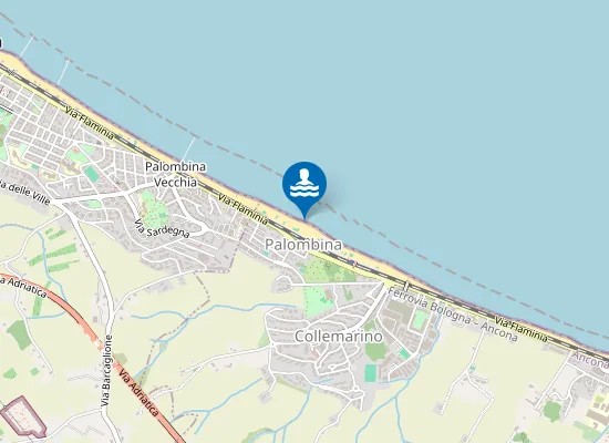 Map of TARGA PALOMBINA NUOVA