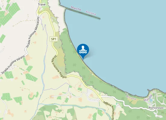 Map of VALLE DI MONTIROZZO