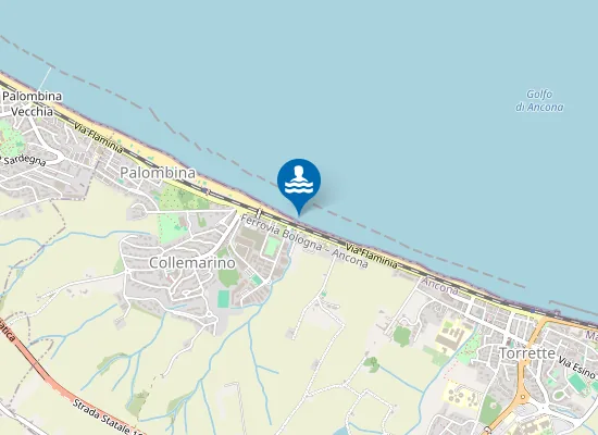 Map of SBOCCO FOSSO MANARINI