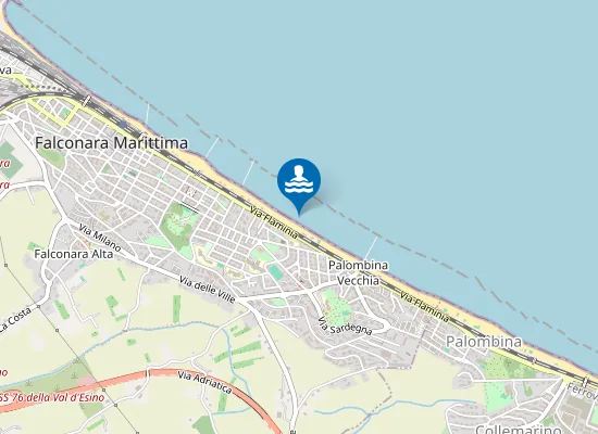 Map of ZONA ANTISTANTE SOTTOPASSO DI V GOITO