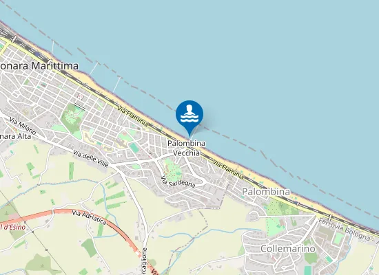 Map of PALOMBINA VECCHIA