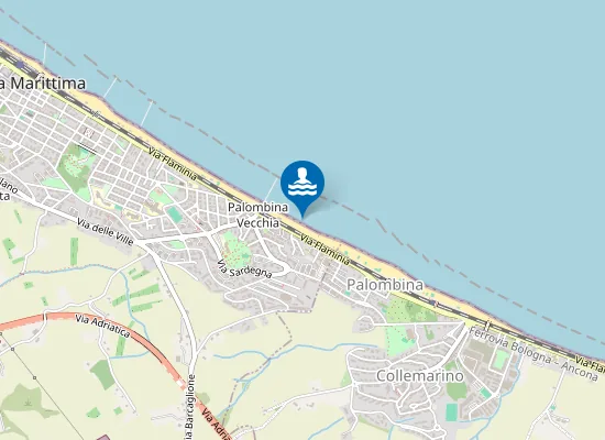 Map of ZONA ANTISTANTE V PIEMONTE