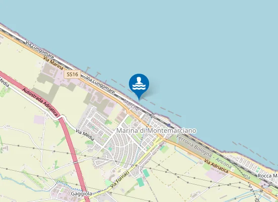 Map of VIA DEI GABBIANI