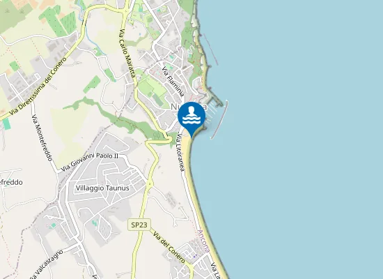 Map of NUMANA BASSA NORD