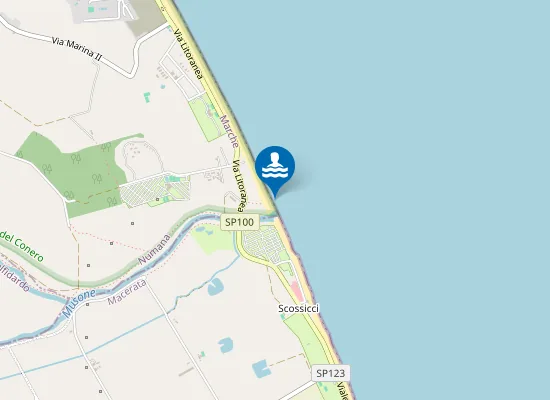 Map of NORD FOCE MUSONE