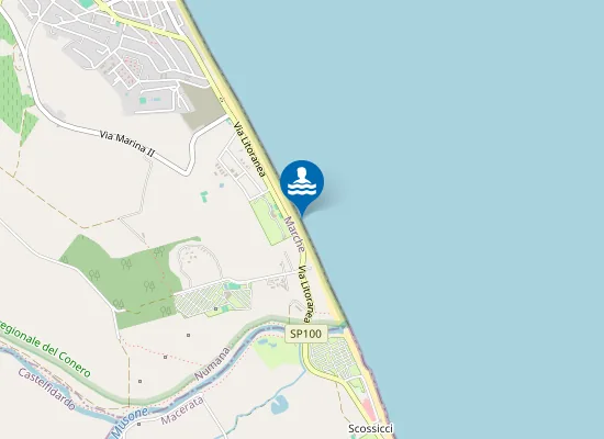 Map of 350 M SUD PUNTO 67