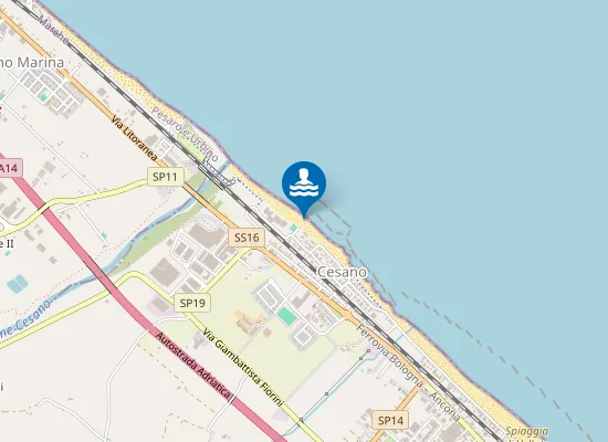 Map of PALAZZONI GEMELLI