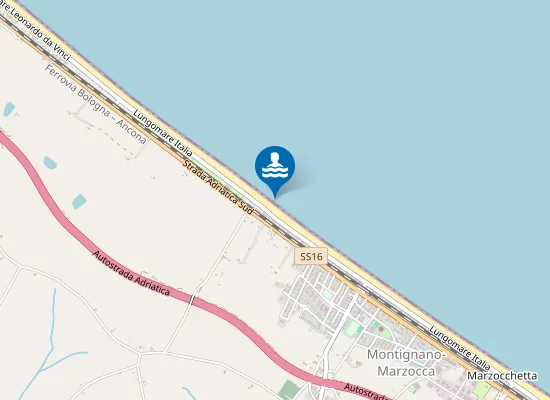 Map of HOTEL ATLANTIC