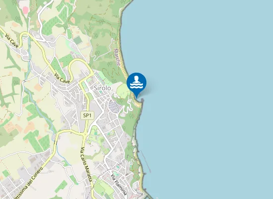 Map of MOLO SPIAGGIA URBANI