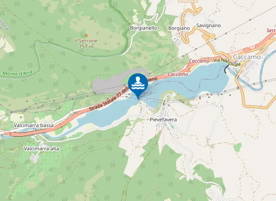 Map of STABILIMENTO RIVA VERDE