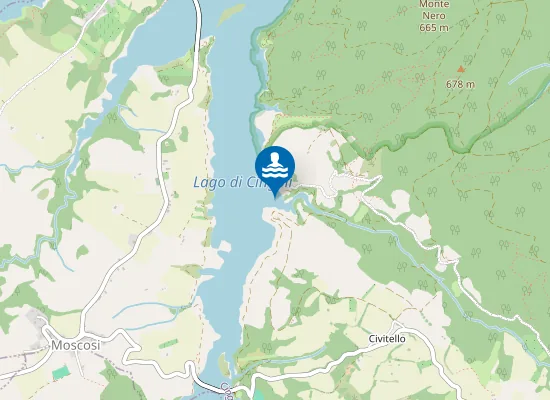 Map of CONTRADA PANICALI