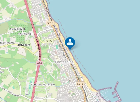 Map of VIALE IV NOVEMBRE NUMERO CIVICO 138