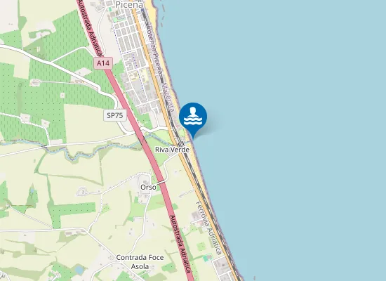 Map of IN DIREZIONE TORRENTE ASOLA