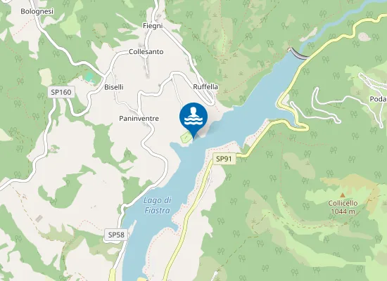 Map of CHIESA BEATO UGOLINO