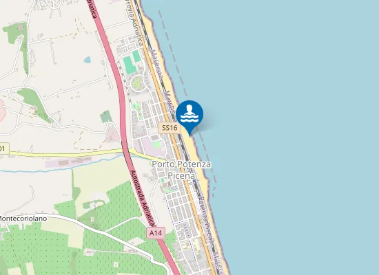 Map of VIA DANTE ALIGHIERI N. 71