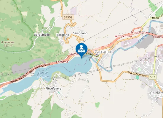 Map of CENTRO CANOA CACCAMO