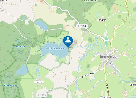 Map of KISSLEGG HOLZMUEHLEWEIHER