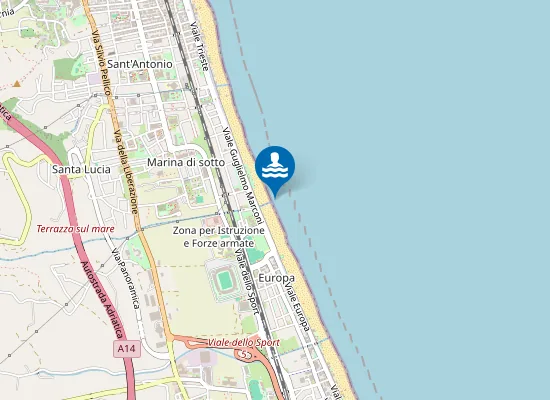 Map of DAVANTI FOSSO ACQUA CHIARA