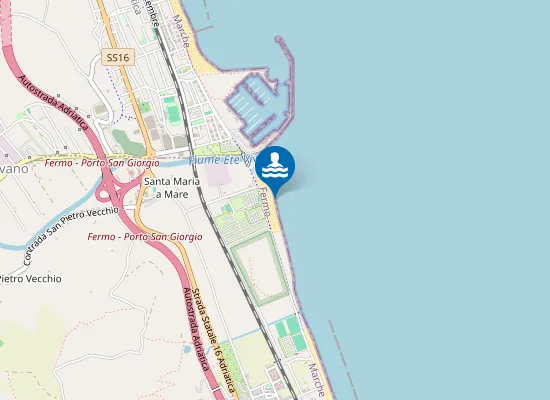 Map of 300 M SUD FOCE ETE VIVO