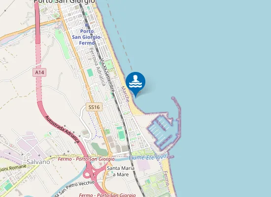 Map of DIRETTRICE VIA DONIZETTI